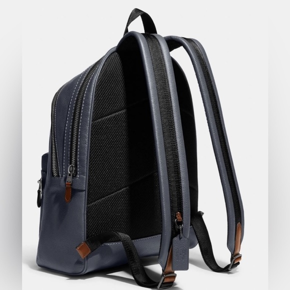 NWOT Men’s Disney x Coach Leather Backpack 🎒 - Picture 2 of 5